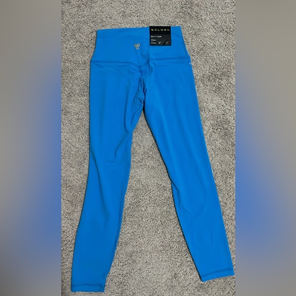 Aritzia Blue Active Leggings - Picture 2 of 3